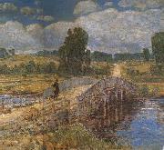 Childe Hassam Bridge at Old Lyme oil painting